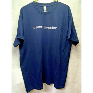 Plant Hoarder Gildan DryBlend 50/50 T-Shirt Large Navy